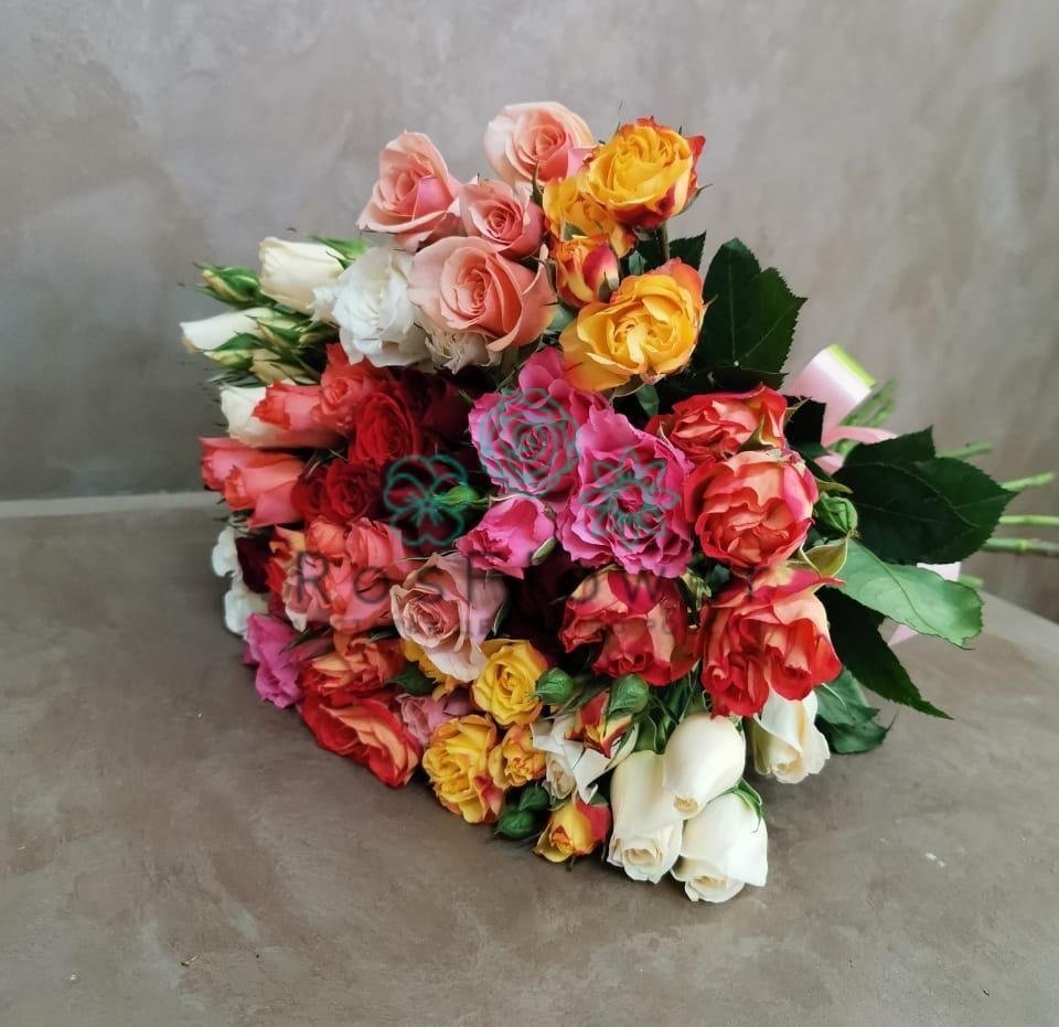 Букет цветов из: Розы в Бокино