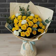 Букет цветов из:  Розы в Бокино