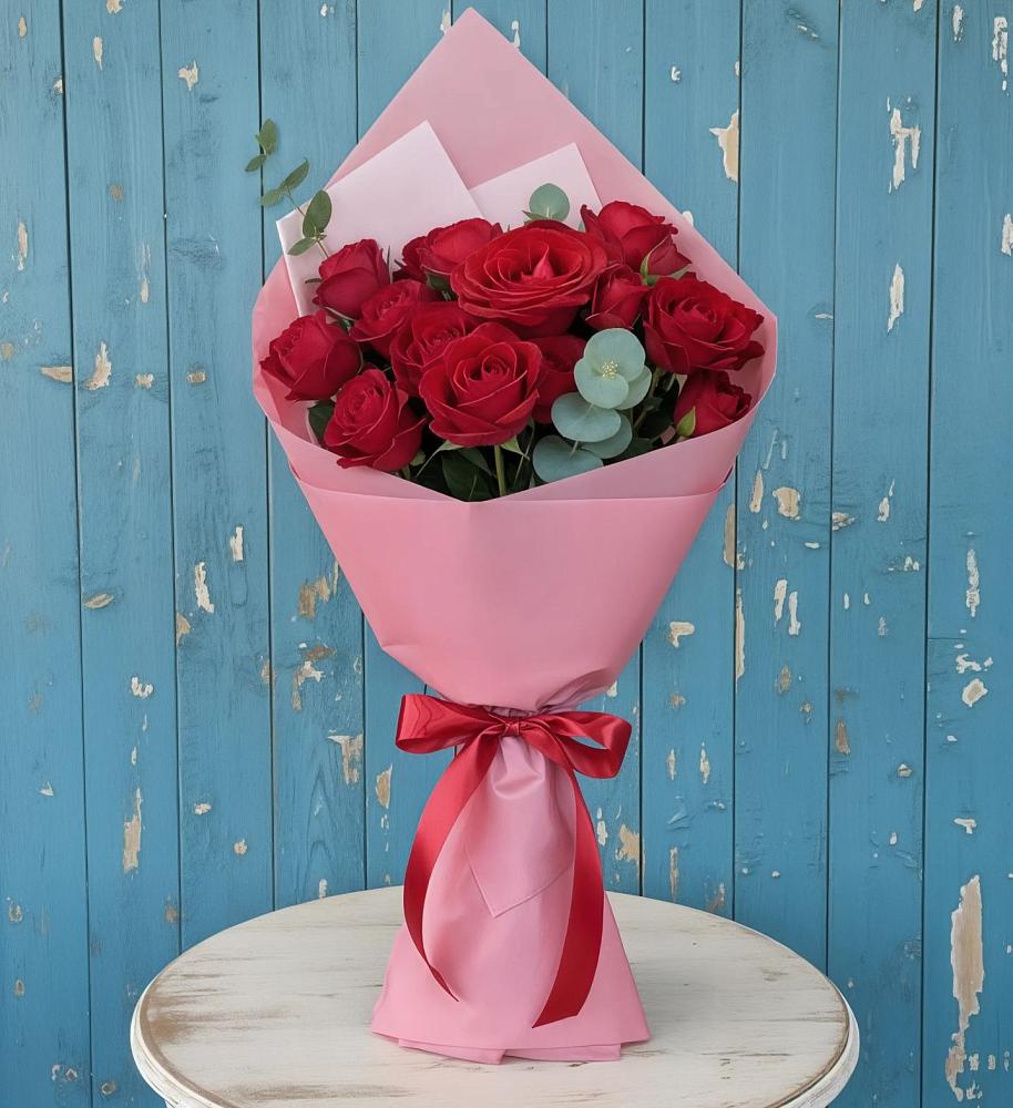 Букет цветов из: Розы в Бокино