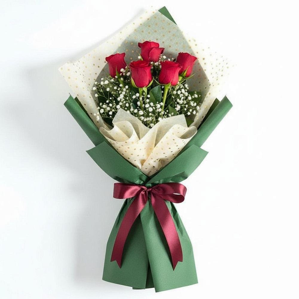 Букет цветов из: Розы в Бокино