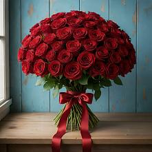 Букет Красные розы Блэк Меджик в Бокино