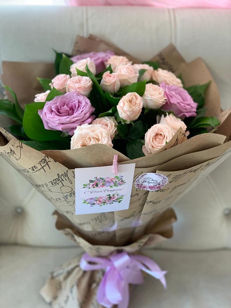 Букет цветов из: Розы в Бокино