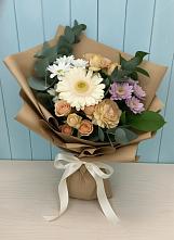 Букет цветов из:  Герберы и Хризантемы #REPLACE_PRED# Бокино
