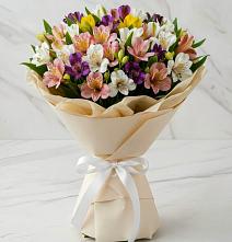 Букет цветов из:  Альстромерии #REPLACE_PRED# Бокино