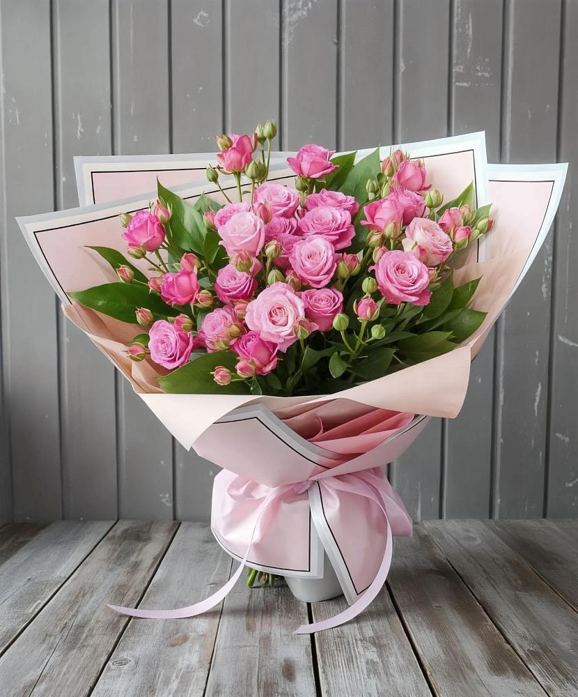 Букет Розовый кустик в Бокино