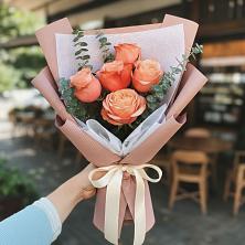 Букет цветов из:  Розы в Бокино