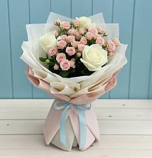 Букет цветов из:  Розы в Бокино