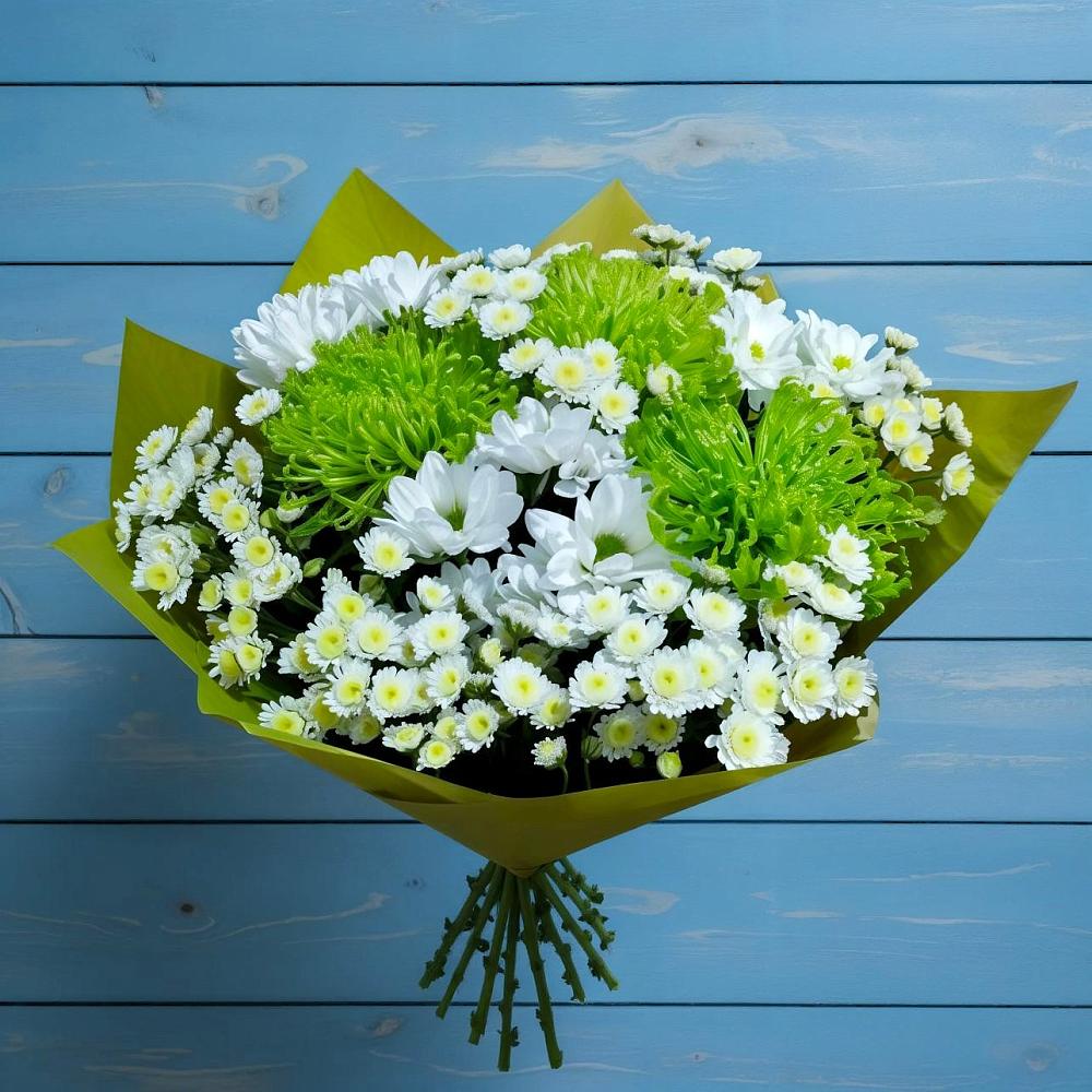 Букет цветов из: Хризантемы в Бокино