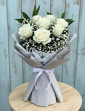 Букет цветов из:  Розы в Бокино