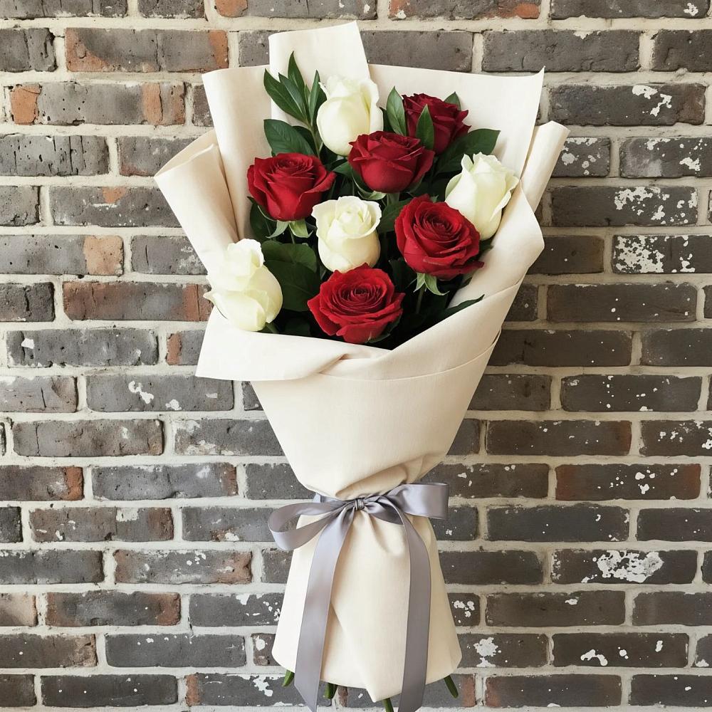 Букет цветов из: Розы в Бокино