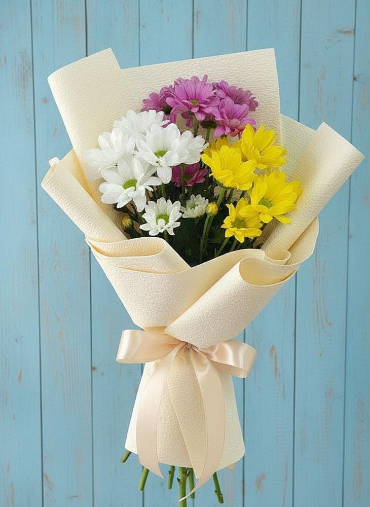 Букет цветов из: Хризантемы в Бокино