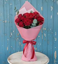 Букет цветов из:  Розы в Бокино