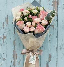 Букет цветов из:  Розы в Бокино