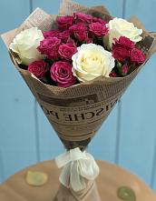 Букет цветов из:  Розы в Бокино