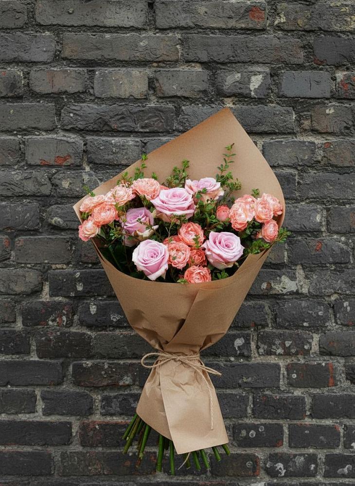 Букет цветов из: Розы в Бокино