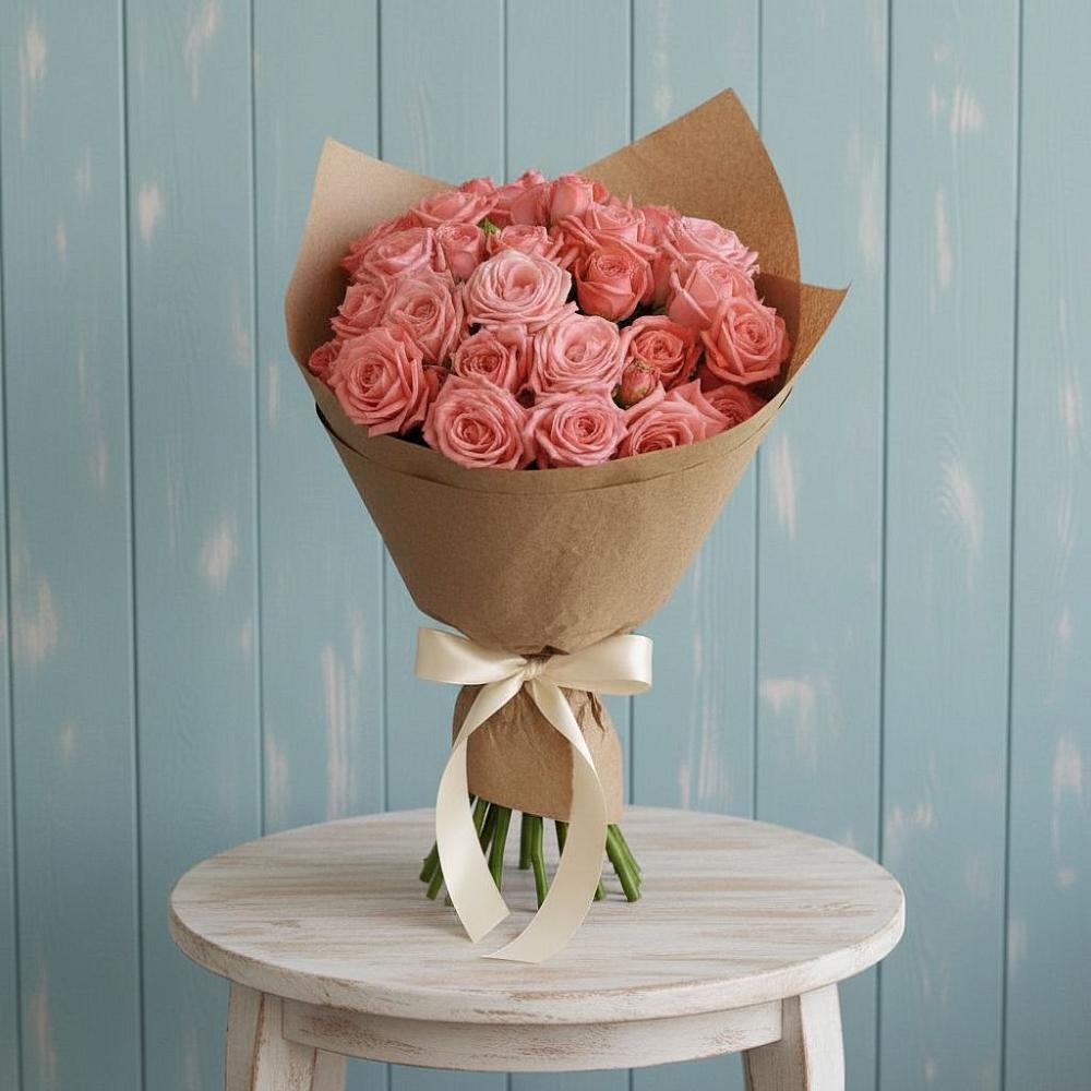 Букет цветов из: Розы в Бокино