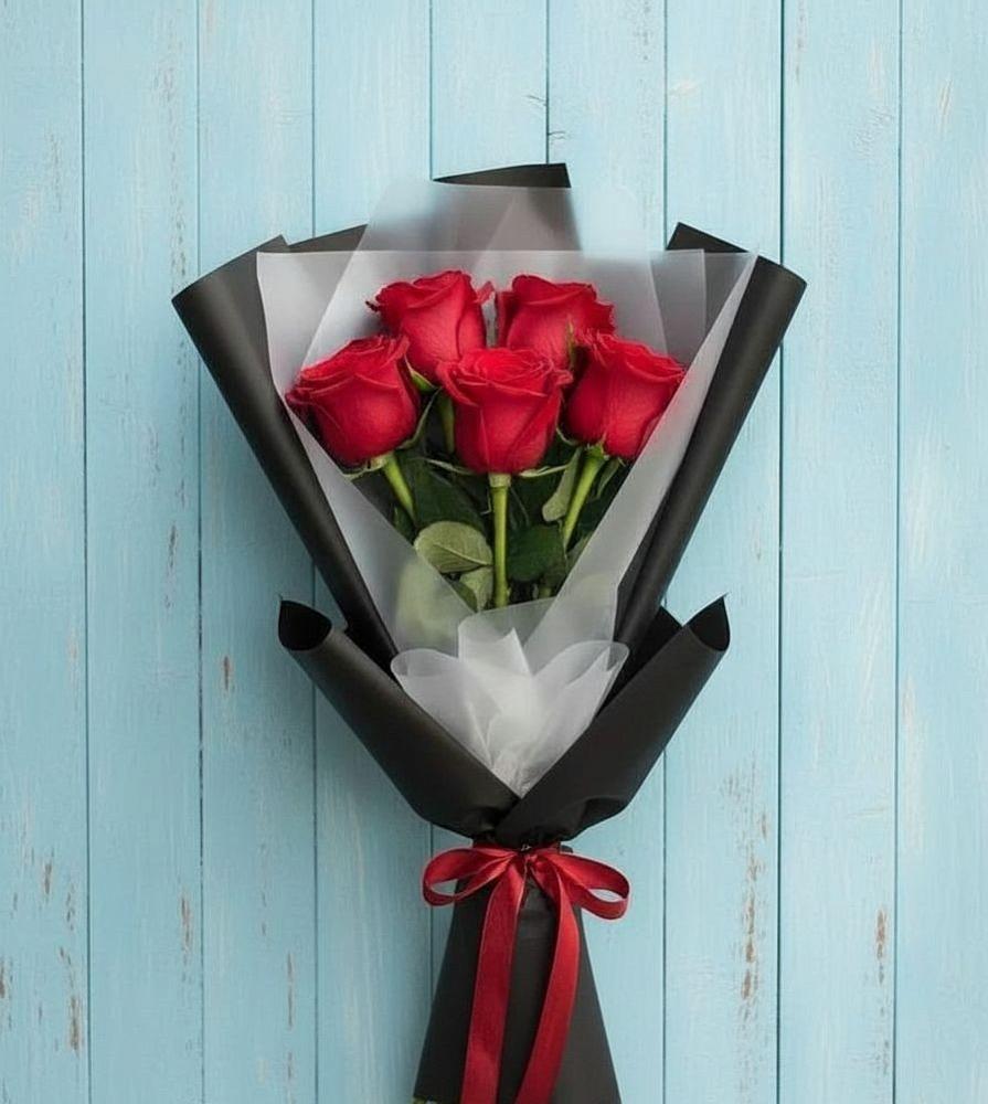 Букет цветов из: Розы в Бокино