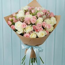 Букет цветов из:  Розы в Бокино