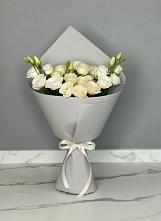 Букет цветов из:  Розы и Лизиантусы в Бокино